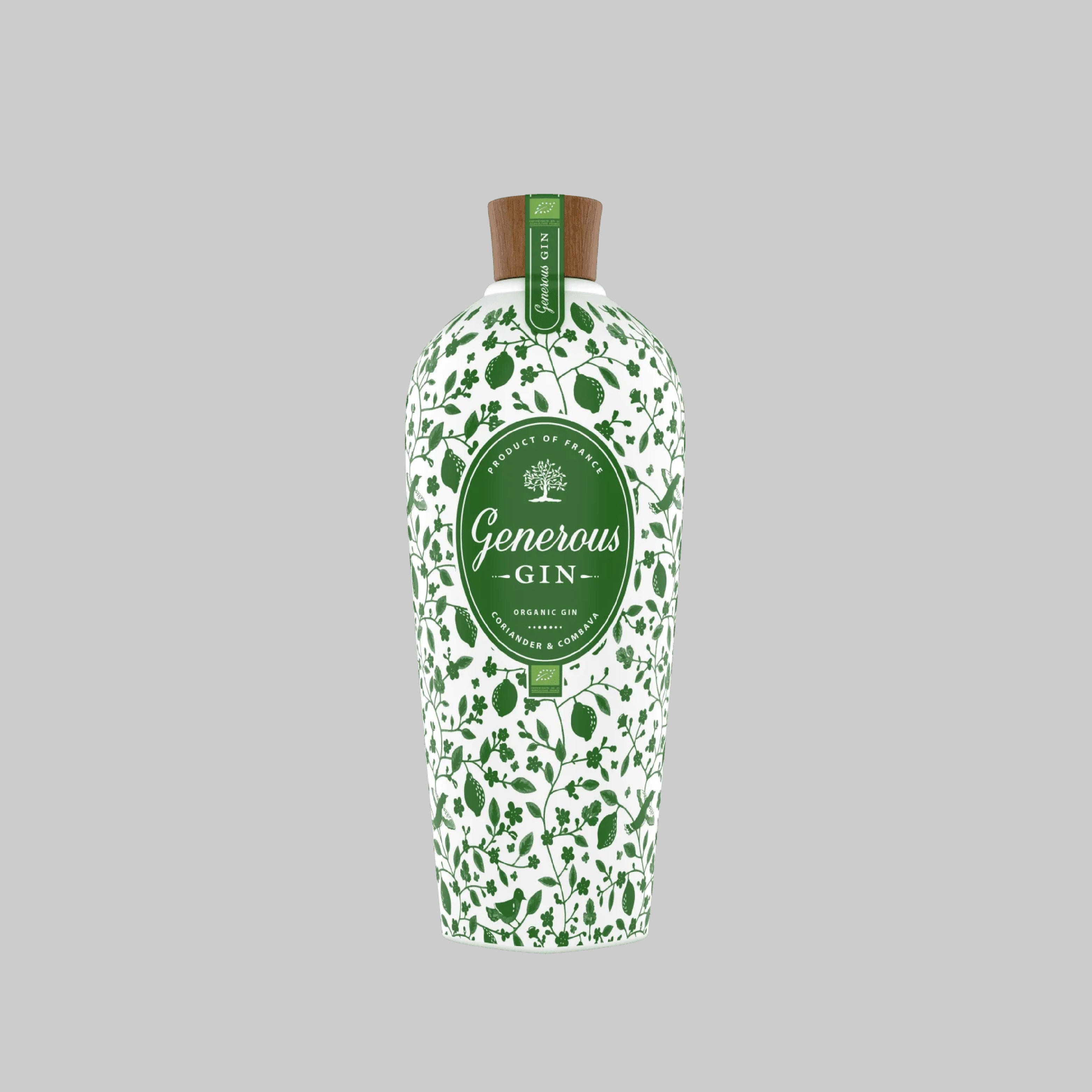 Generous Organic Gin 700ml 44.0% | TIME2DRINK